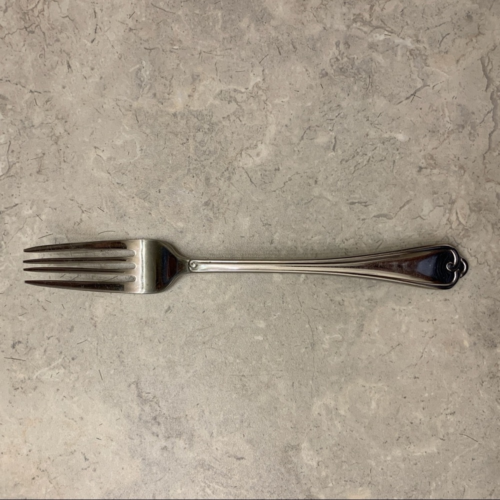 4/$15 One Farberware stainless steel flatware dinner fork
